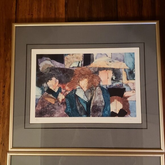 Catherine Heno Suffel Signed/Framed Prints 16 X 20 Cheers Let's Do‎ Lunch 8/500 - Picture 15 of 16